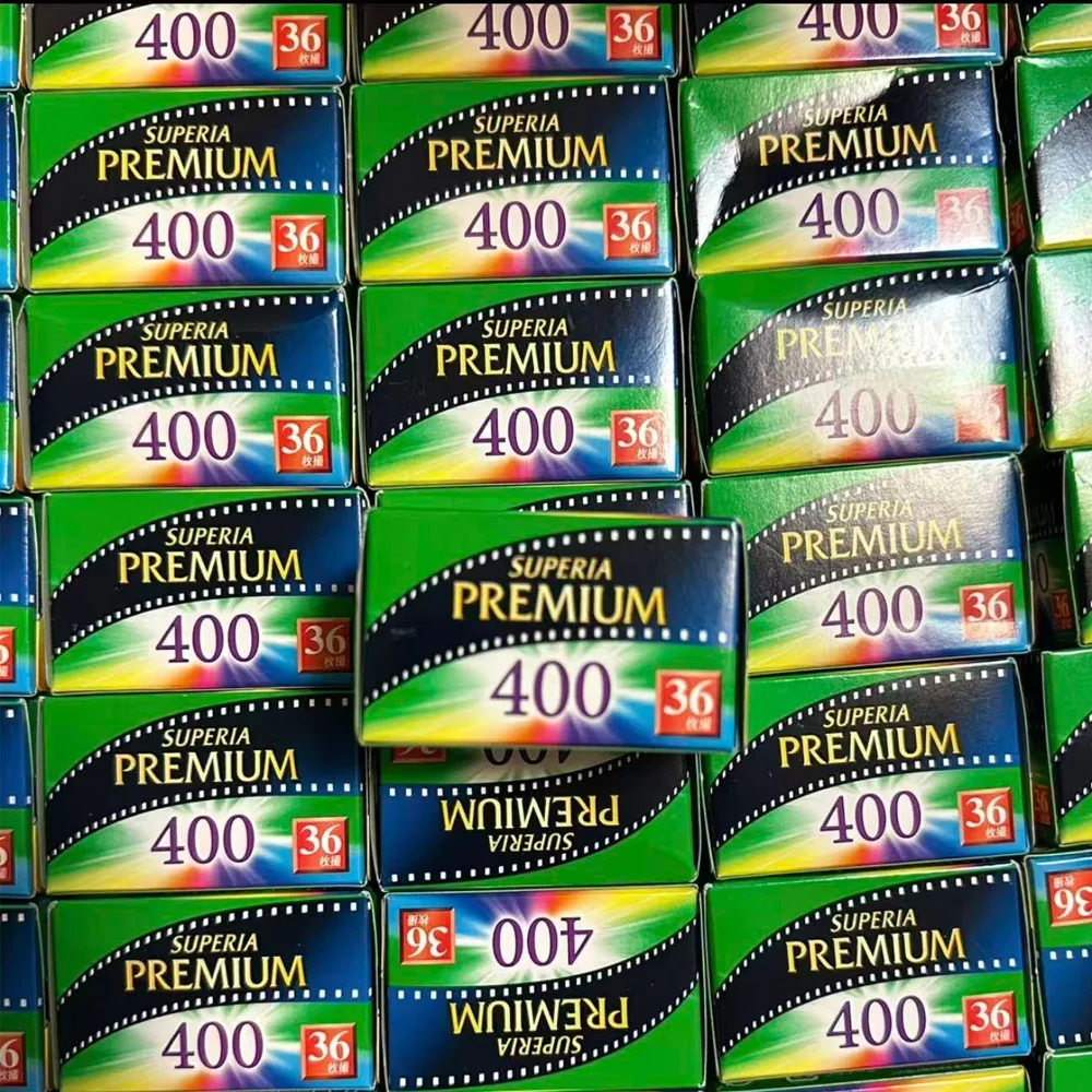 Classic Color 35mm Film Fujifilm Superia Premium X-TRA 400 1/2/3 Roll 36 Exposure For 135 Format Camera - Expiry Date:2027