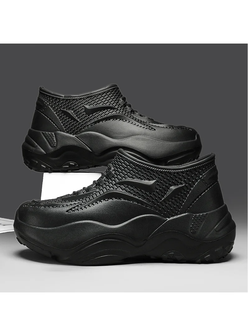 

Waterproof Oil-resistant Kitchen oes Men's Chef oes Thi Bot Anti-slip Slip-on Labor Protection oes Trendy Casual S...