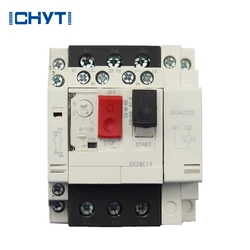 GV2ME Motor Circuit Breaker MPCB Front And Side Mounted GVAE/GVAN Instantaneous Signal Auxiliary Contact