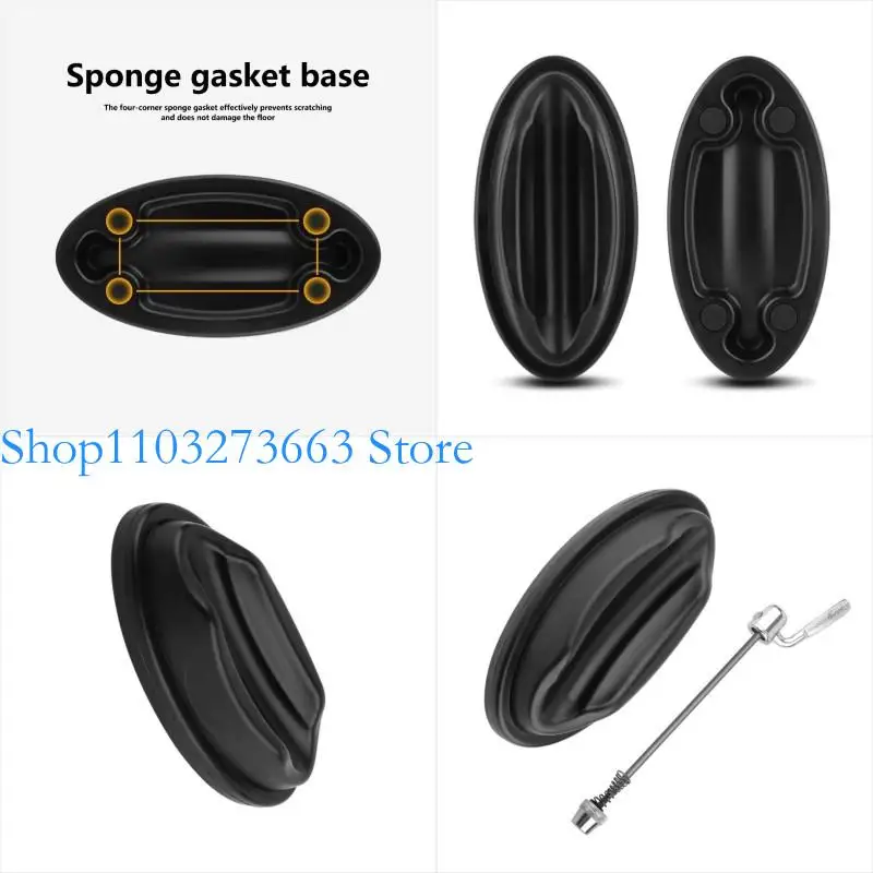 R6FE Versatiles Bike Front Tire Pad Front Wheel Risers Home Cycling Bike Trainer