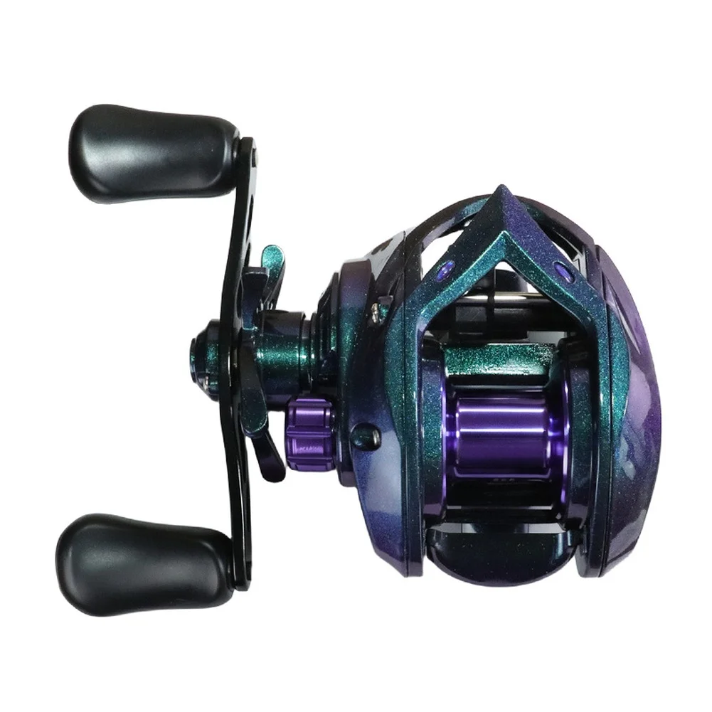 Fishing Reel for Beginners and Experts 7.2:1 Gear Ratio For ultra Light Metal Build 10 Magnetic Brake and Drag