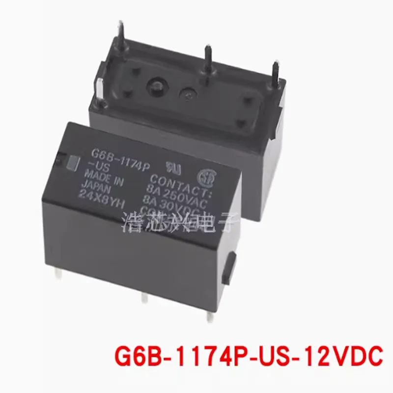 1PCS-5PCS Terminal Relay Module G6B-1174P-US-24VDC with Base G6B-4BND DC24V  G6B-1174P-US-12VDC G6B-1174P-US-5VDC