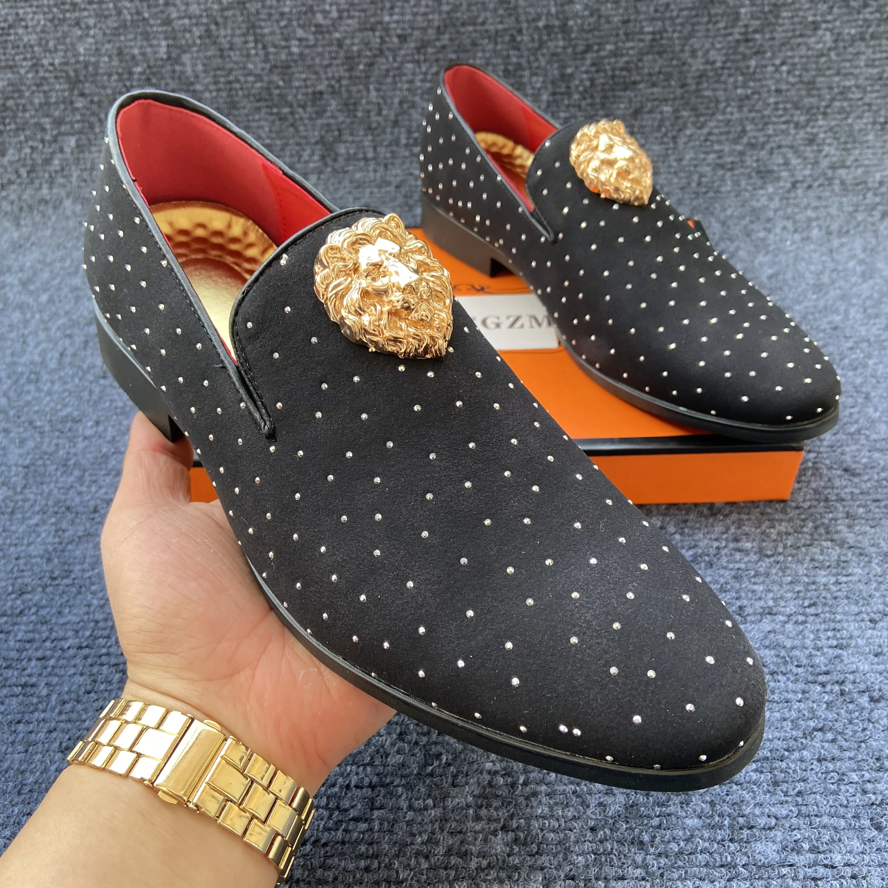 

Оригинальные мужские туфли класса люкс: замшевые повседневные туфли, элегантные удобные лоферы, дизайнерские деловые туфли для мужчин