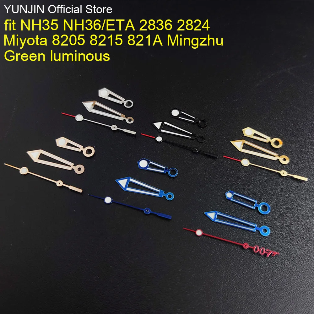 ساعة يد مضيئة تناسب NH 35 NH36 ETA 2836 2824 ميوتا 8205 8215 حركة