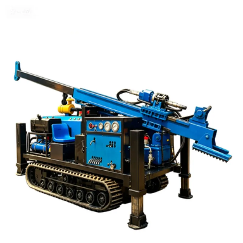 Track Mounted Fully Hydraulic Core Exploration Drill Rig 1600m Core Drilling and Geotechnical Sampling Rigfor 3000m+ Depth