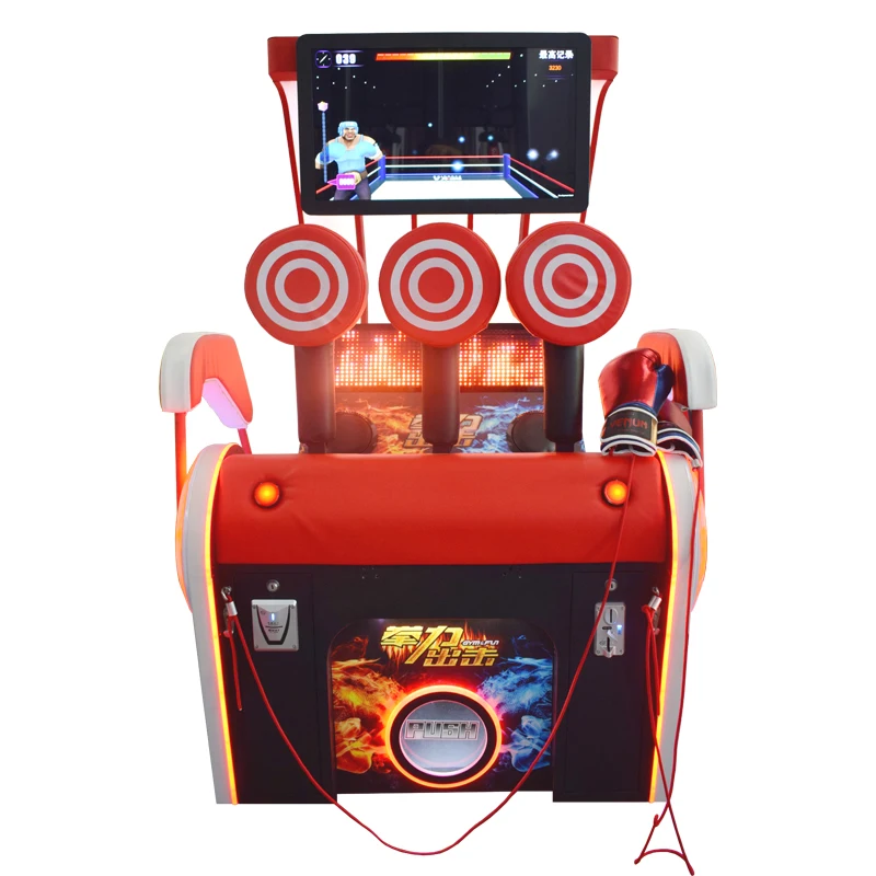 32'' LED Screen  Arcade Machine Video Game Punching Machine Boxing Machine