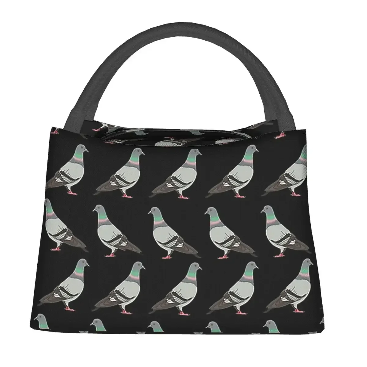 Pigeon Walk Lunch Bags Insulated Bento Box Resuable Lunch Tote Picnic Bags Cooler Thermal Bag for Woman Office