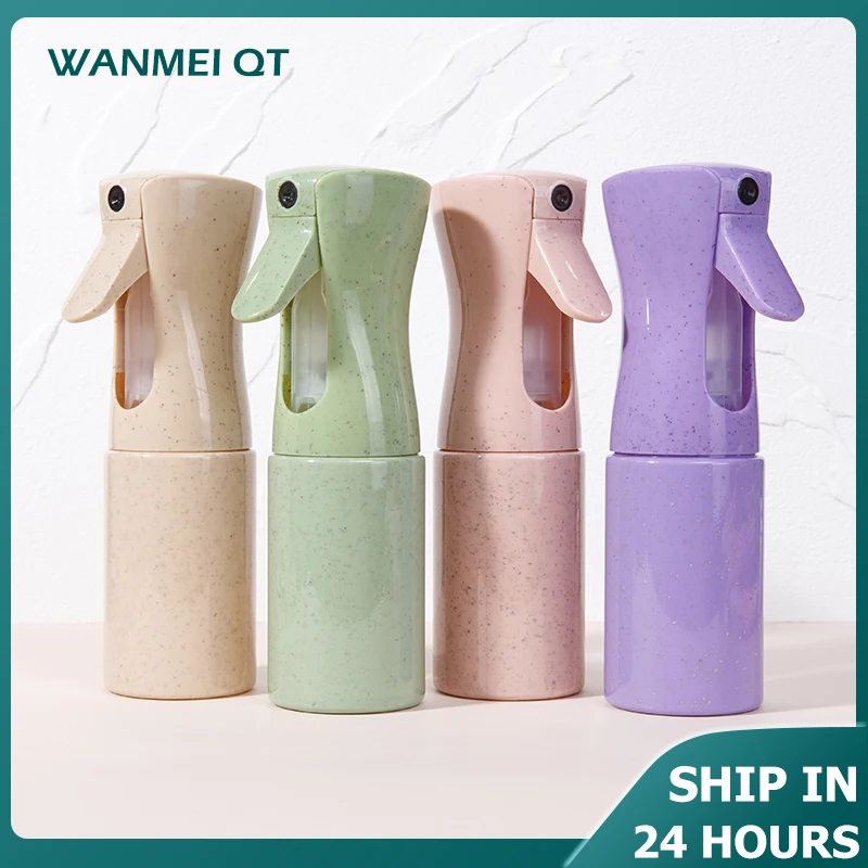 

Флакон-спрей для парикмахерских 150 мл, многоразовый, из пшеничной соломы, для шампуня, с мелкодисперсным распылением, для салонов красоты