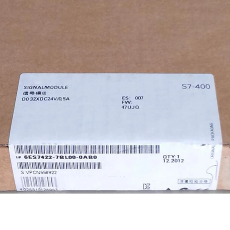 

6ES7422-7BL00-0AB0 S7-400 Digital Output SM 422 6ES7 422-7BL00-0AB0 New in Box 1 Year Warranty