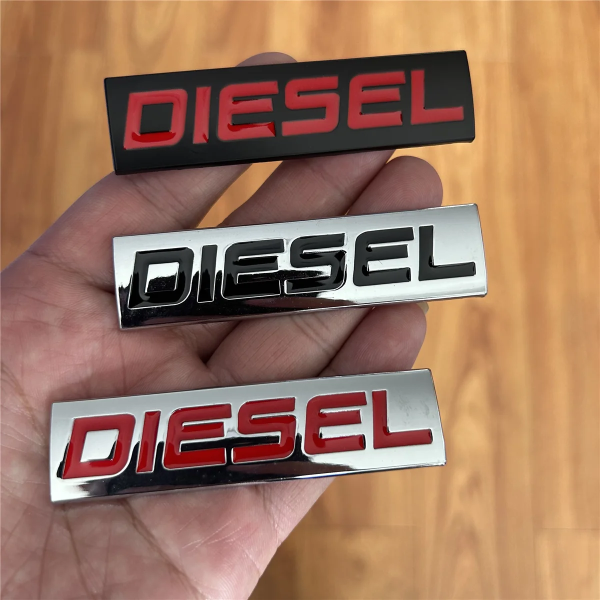 Car Sticker Diesel Logo Emblem Badge 3D Metal Car Decals Car Styling