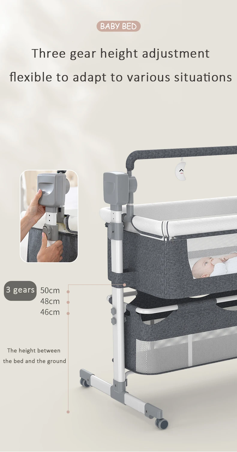 سرير الطفل اكسسوارات الطفل مهد الطفل رطبة للأطفال حديثي الولادة عش الطفل رعاية الطفل طوي الرضع متعددة الوظائف الاطفال #4