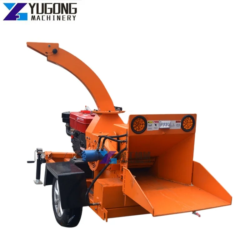 Tolcat Atv Garden Branch Crusher Electric Hot Selling Engine Pto Wood Shredder Chipper Machines Diesel for Sale