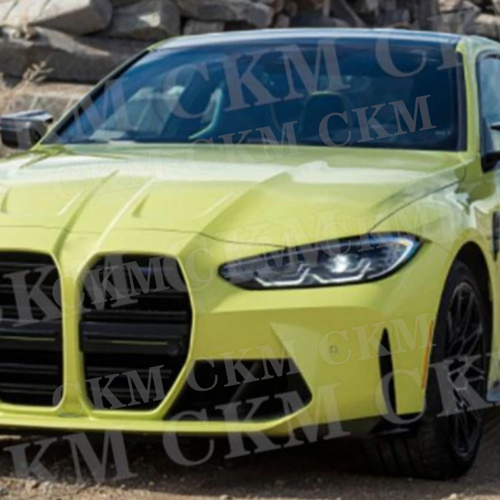 

ABS Front Bumper Kidney Racing Grille Hood Grills Front Grille Strips Accessories Trims for BMW G80 M3 G82 G83 M4 2021 +