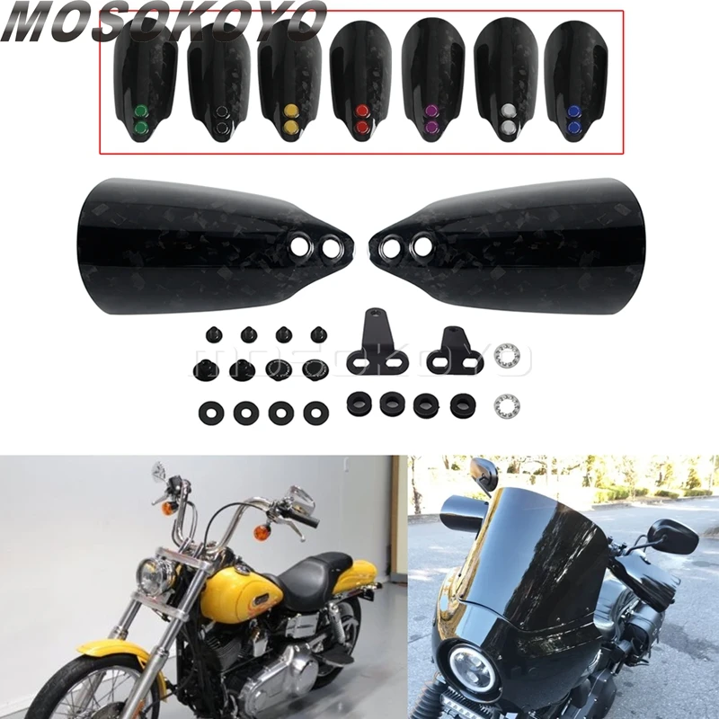 Motorcycle Hand Guard Shield Cover Handguard For Harley Heritage Softail Deluxe Custom Convertible Springer Standard Slim 96-14