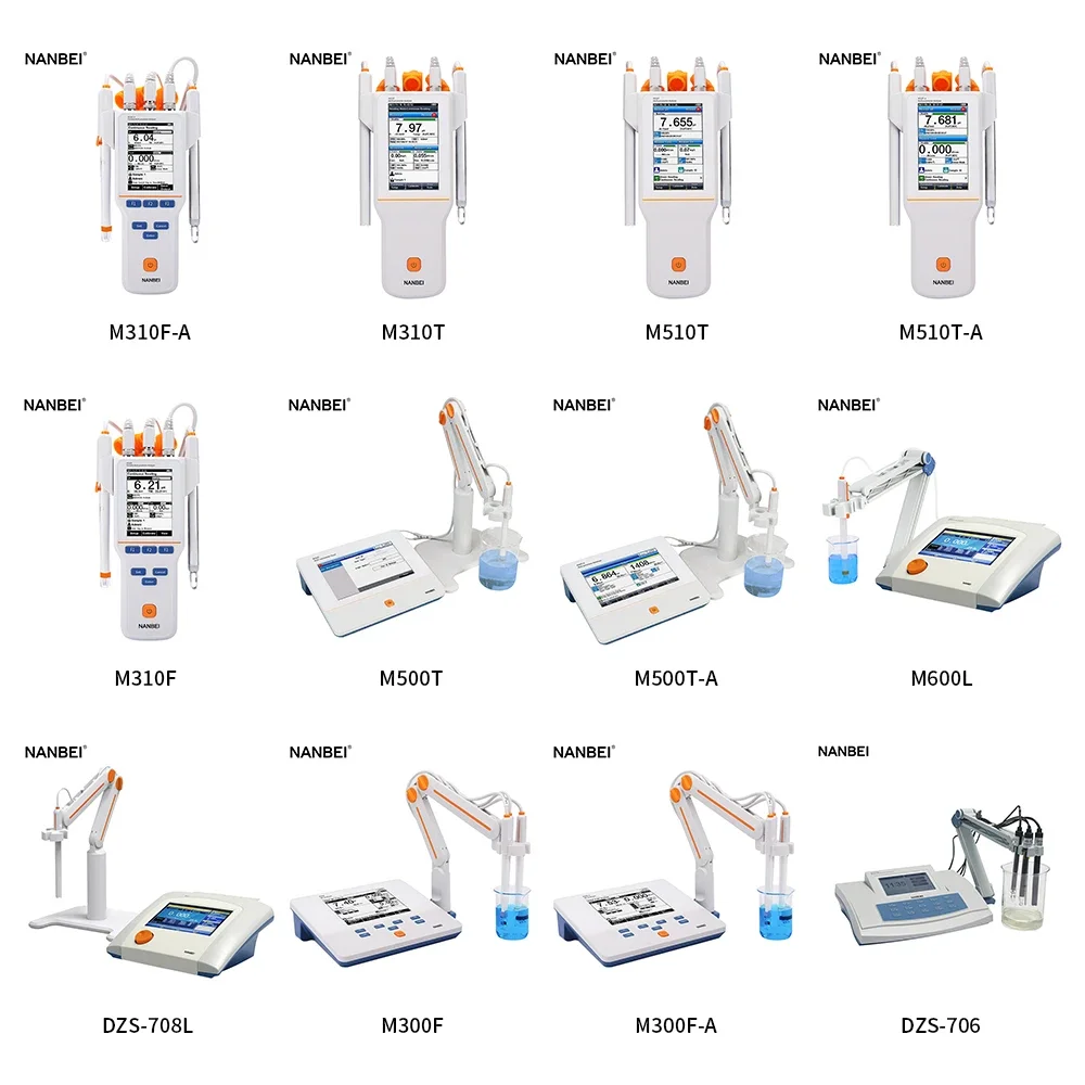 NANBEI Lab analysis instrument ph tds ec laboratory multiparameter water quality meter price