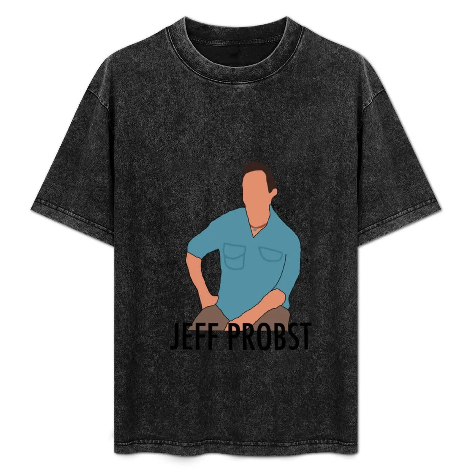 Survivor Jeff Probst T-Shirt vintage t shirts cotton graphic tees tops funny t shirts for men