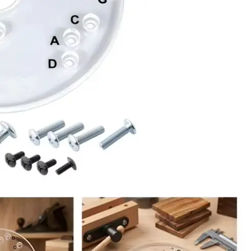 Router Base Plate Clear For Acrylic 165mm OD Compatible with 690/621 Routers Quick Setup and Accurate Alignment