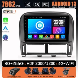 Autoradio Carplay Per Lexus LS430 XF30 LS 430 2000 - 2006 Per Toyota Celsior XF30 Navigazione GPS Android Auto Screen 4G No 2din