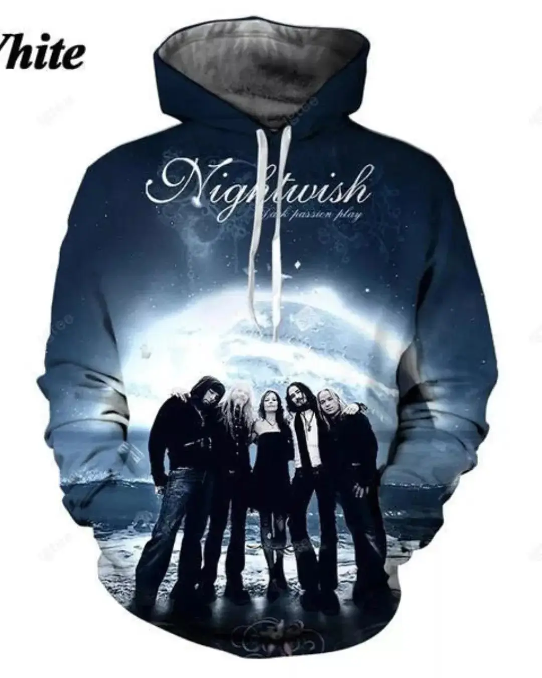 Popular Metal Band Nightwish Hoodies For Men 3D Print Women Tracksuit Sweatshirt Long Sleeve Pullover Hip-hop Y2k Men's Clothing