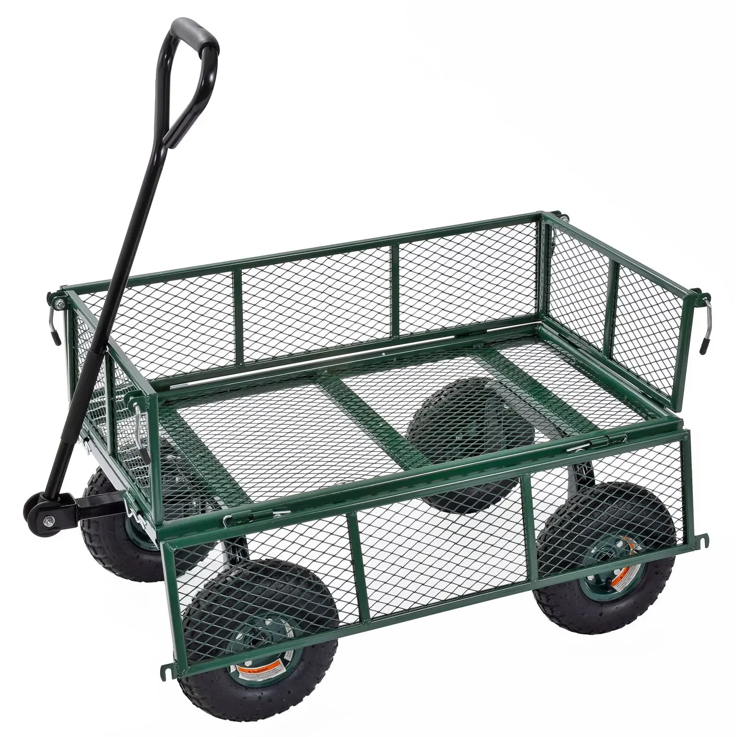 Sandusky Lee CW3418 Muscle Carts Steel Utility Garden Wagon, 400 lb. Load Capacity, 21-3/4