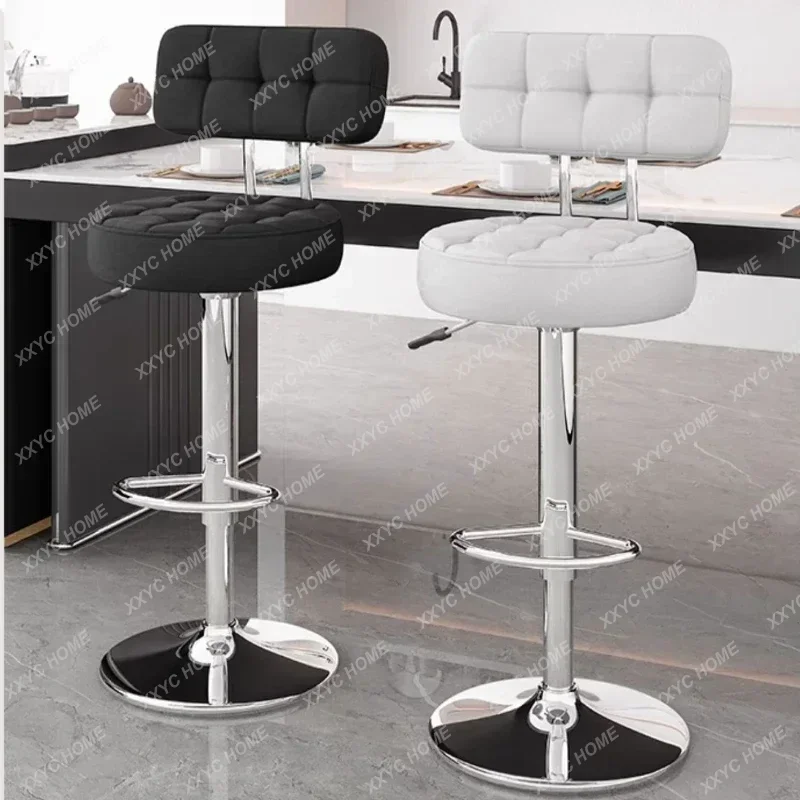 Salon Counter Bar Chair Design Swivel Simple Reception Nordic Chair Island Modern Bancos De Bar Cadeiras