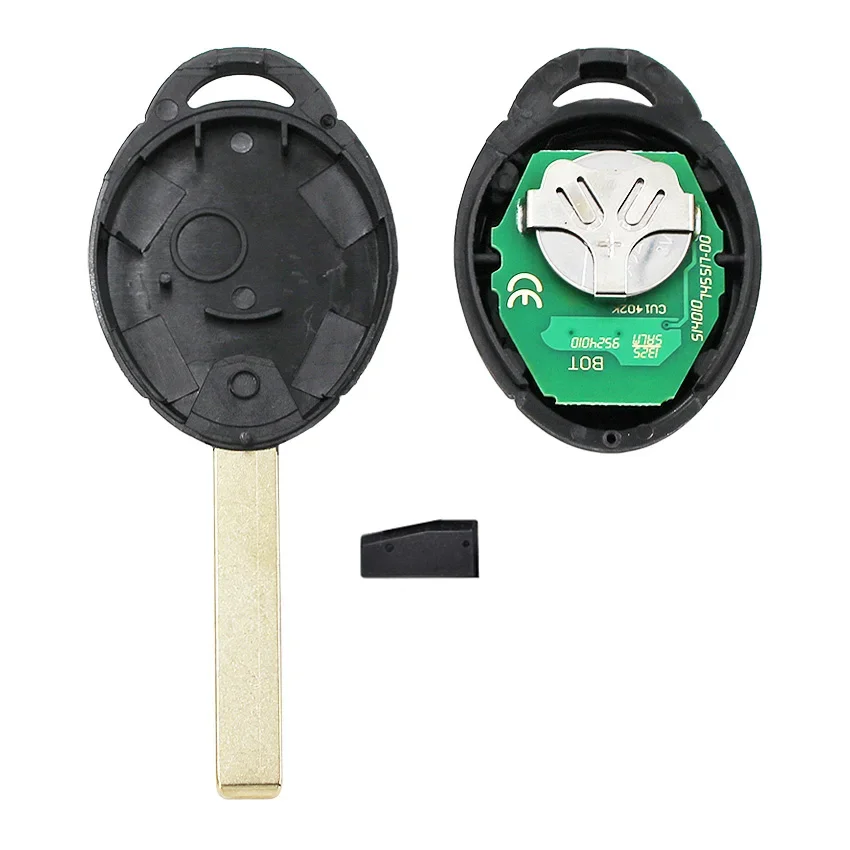 Smart Remote Key Fob 3 Button 315mhz 433mhz EWS System for BMW Mini Cooper 2005-2007 with ID44 / PCF7935 Chip