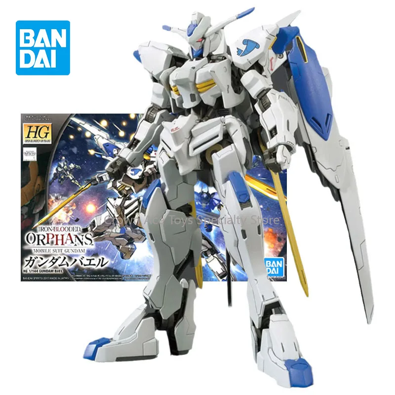 

Bandai Genuine Figure Gundam Model Kit Anime Figures HG IBO 1/144 Gundam Bael Collection Model Action Figure Children Toy Gifts