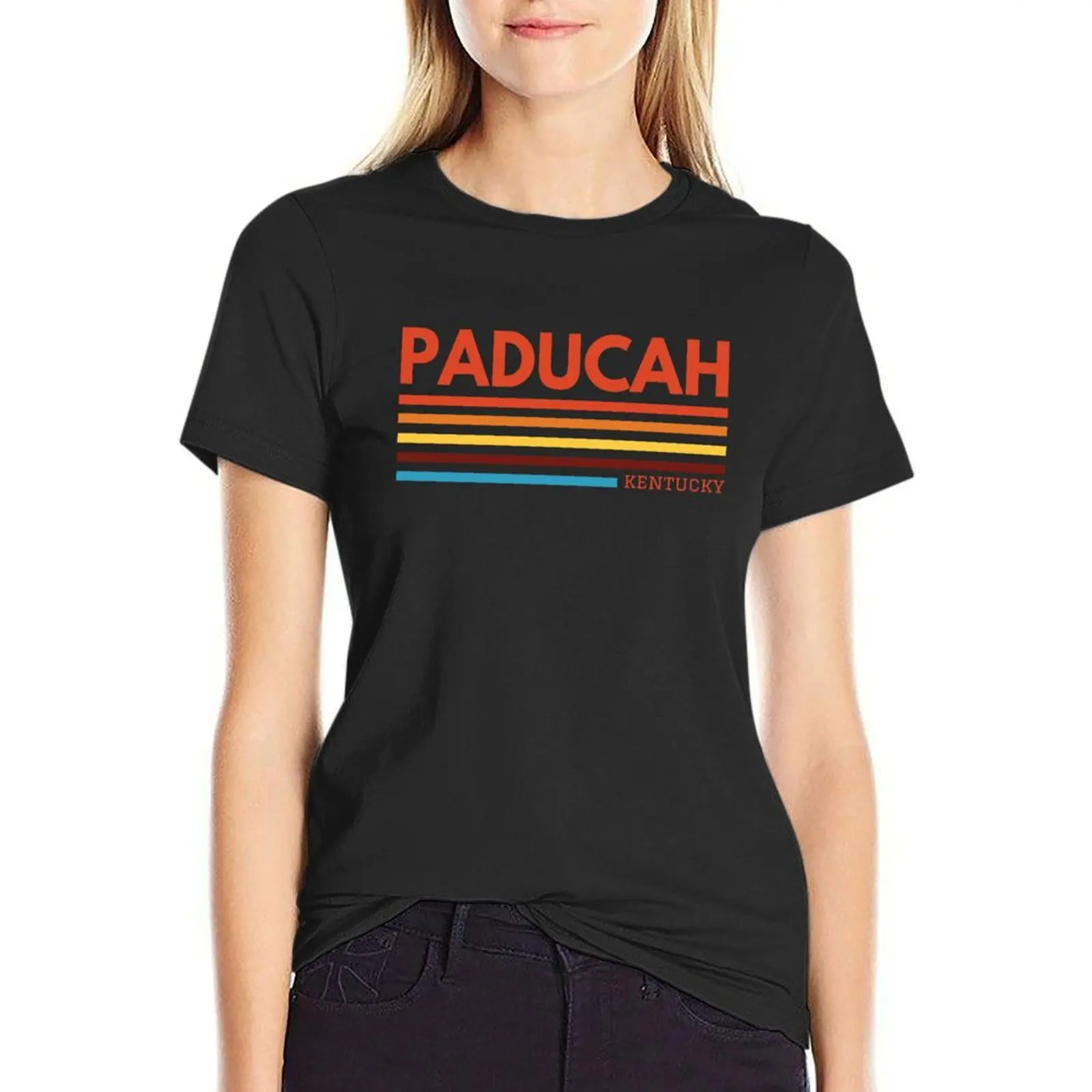 

Paducah Kentucky T-Shirt summer top anime clothes tops Women