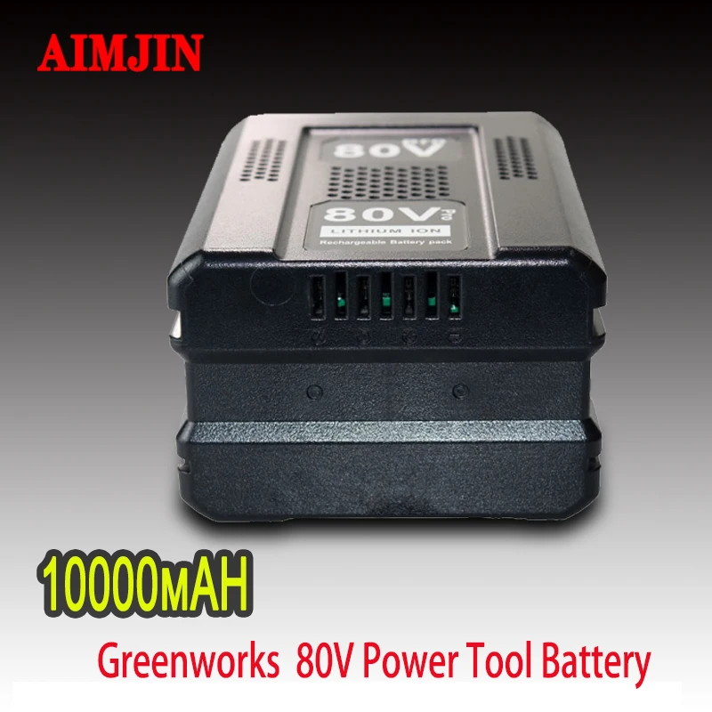 High-quality 80V Replacement Battery for Greenworks Max Lithium Ion Battery GBA80200 GBA80250 GBA80400 GBA80500