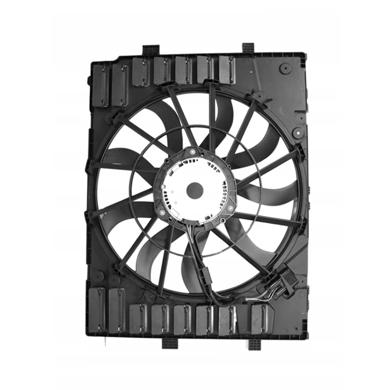 7P0121203H B K E J Small Specifications Module 12 Auto Electric Motor 12V Car Cooling Radiator Fans  For  Touareg