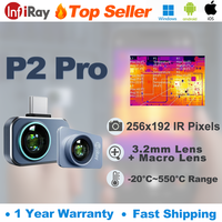 Infiray P2PRO Thermal Camera for Phone 256x192 IR High Resolution Magnetic Macro Lens Professional Inspections of Circuit Board