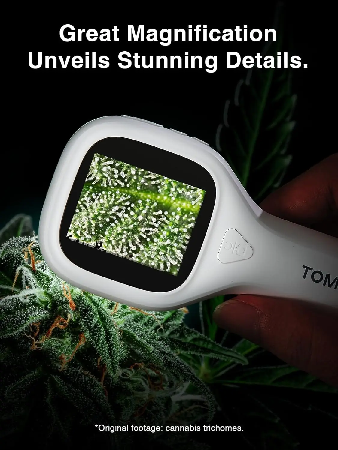 Tomlov Digital Microscope Kids Portable Coin Microscope 2
