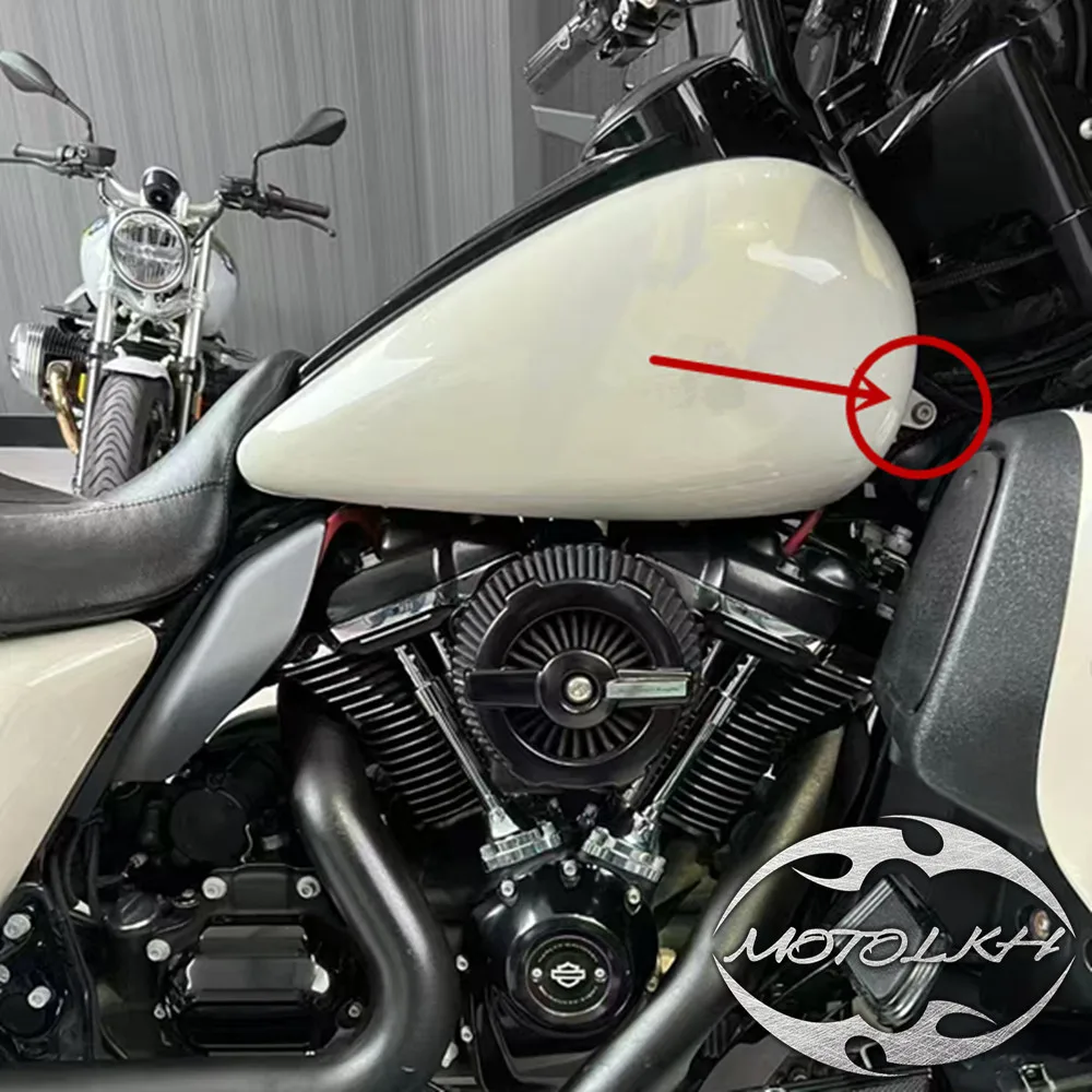 2 buah karet hitam mur sekrup sepeda motor penutup baut tahan air untuk Harley Touring Electra Glide Street Glide FLTRX aksesoris