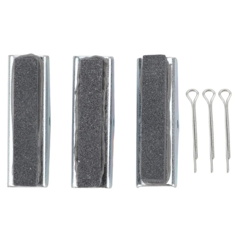 

3PCS Engine Cylinder Hone Stone Heavy Duty Sturdy Construction 3 Jaw Cylinder Honing Stones Tool 1-1/8 Inch