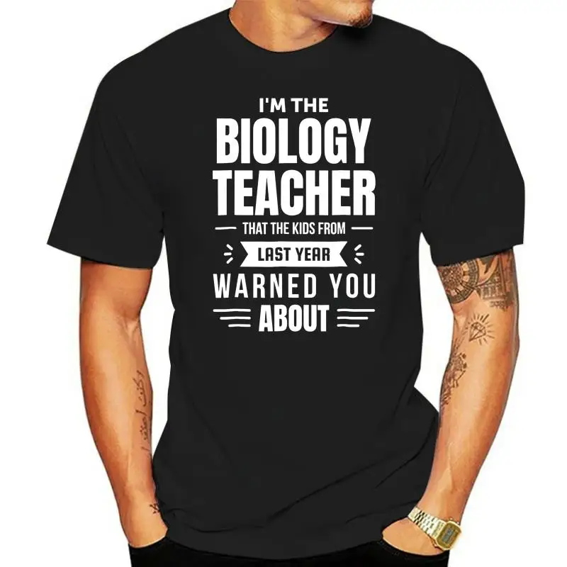 Biology Teacher Kids From Last Year Warned You About Tshirt Top Tee For Sale Natural Cotton Tee Shirts