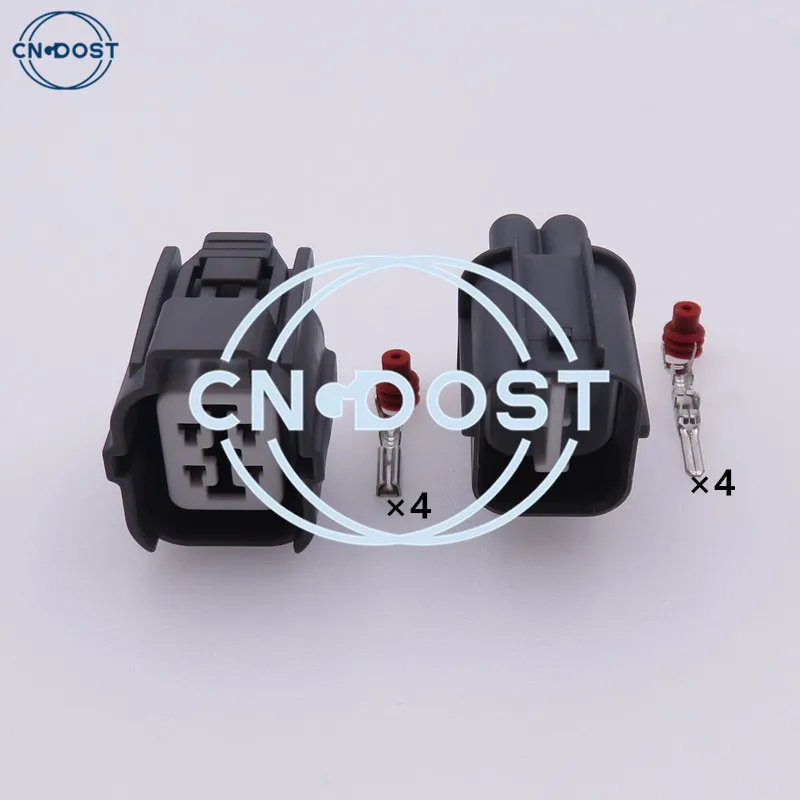 1 Set 4 Pin HW Sealed Auto Plug Light Lamp Motor Connector AC Assembly For Toyota Camry B-Series O2 Socket 6189-0132 6181-0073