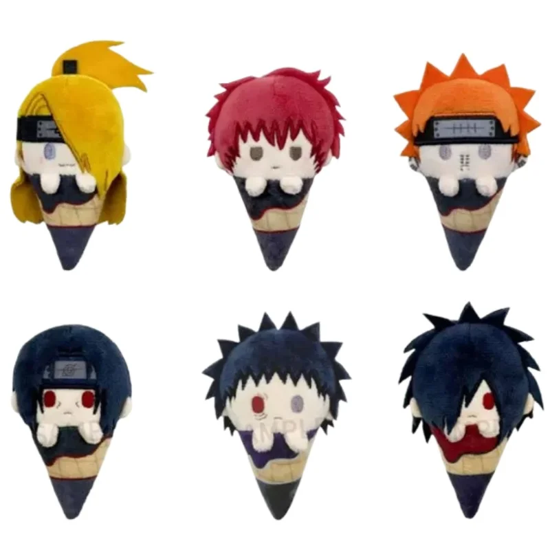 Naruto Ice Cream Plush Doll Blind Box Vol.1 Vol.2 Anime Peripheral Plush Toys New Pre-Sale Model