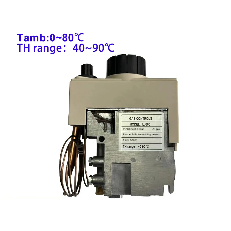 Gas fryer oven temperature control valve 40-90℃ can replace SIT630 temperature control valve gas valve gas boiler parts