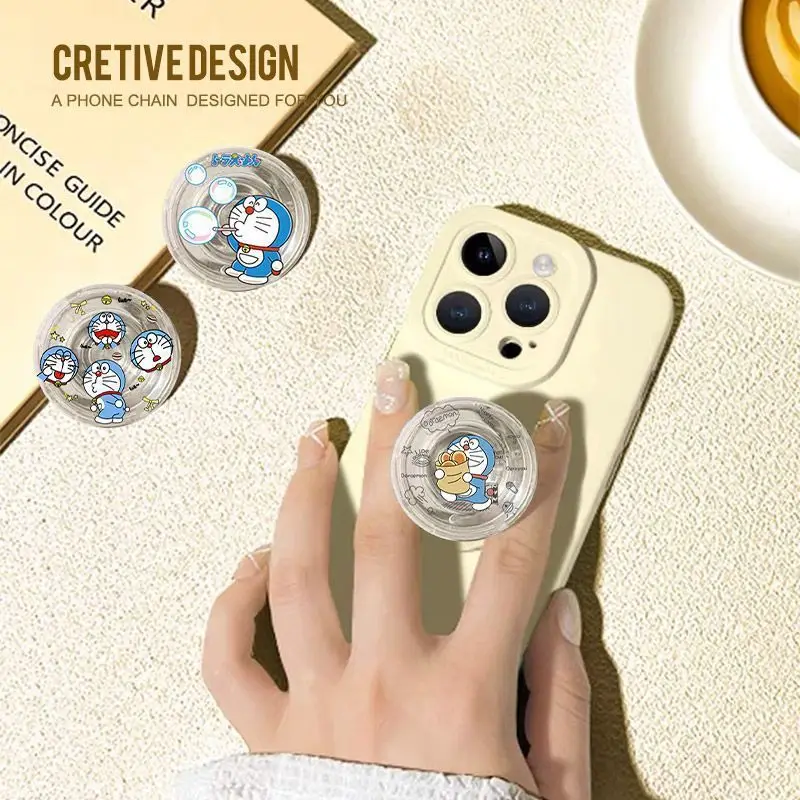 عبقور الكرتون التعميم كيس الهواء قوس أنيمي المحمولة قابلة للتدوير حامل هاتف ذاتية اللصق حامل هاتف المحمول الهدايا #4