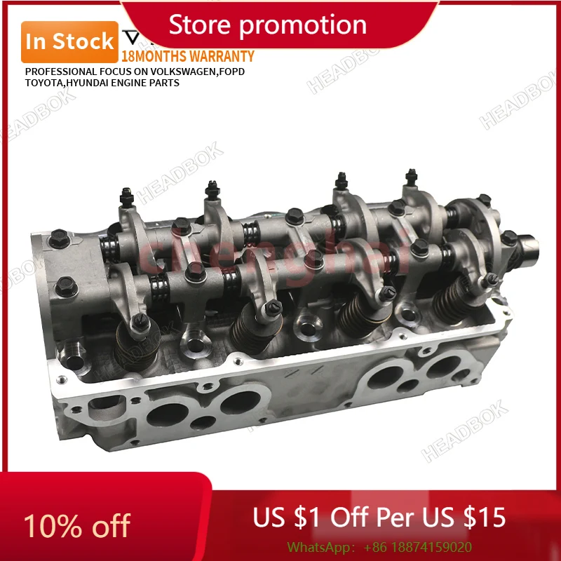 

Headbok Auto Engine Complete Cylinder Head FE Engine Assembly Engine Parts for Mazda 626/E2000 FE70-10-100