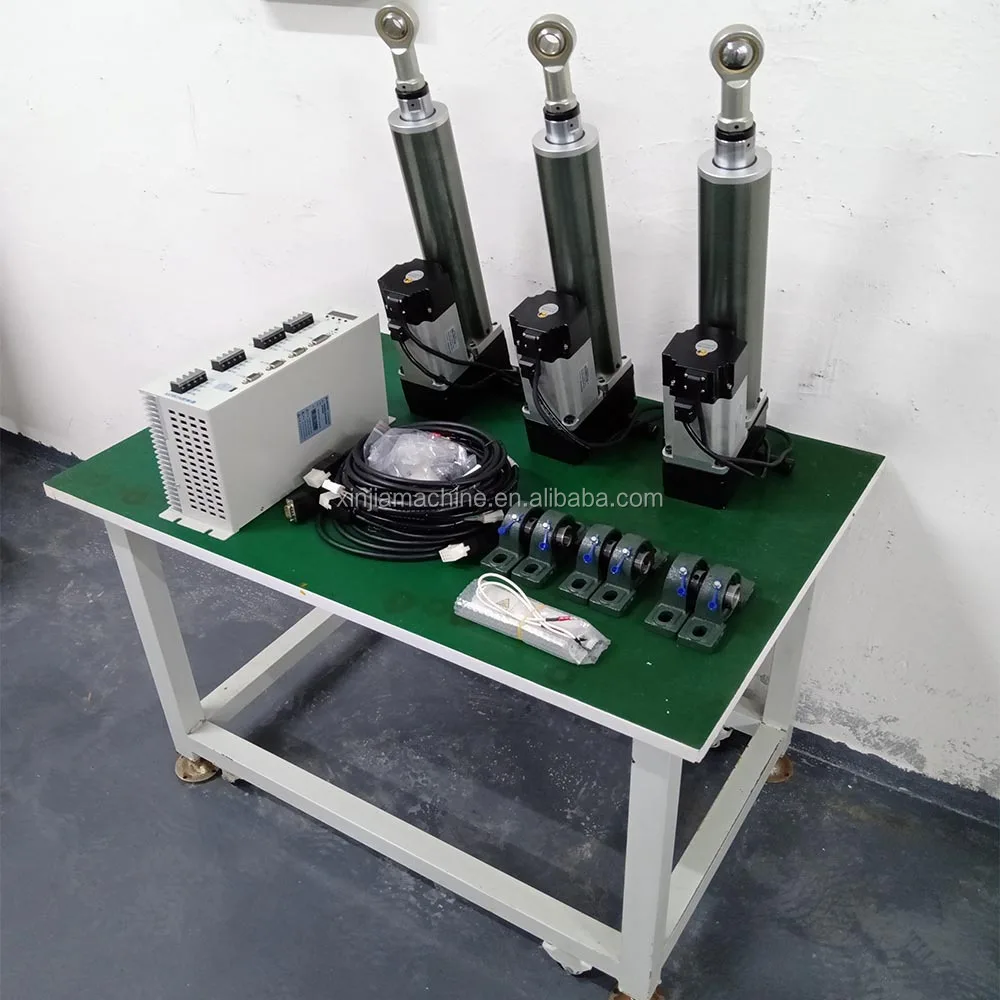 

AC90-220V Industrial Linear Actuator 156mm Stroke 1000N Force, 5D-9D Cinema & Amusement Park Seating, TM16B Drive System