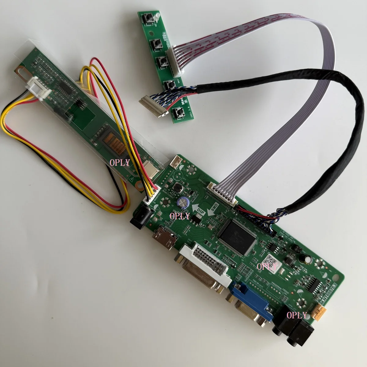 

M.NT68676 HDMI-compatible VGA DVI Controller Board Kit for B154EW04 B154EW08 15.4" LCD Panel Screen 1280X800 LED Monitor DIY