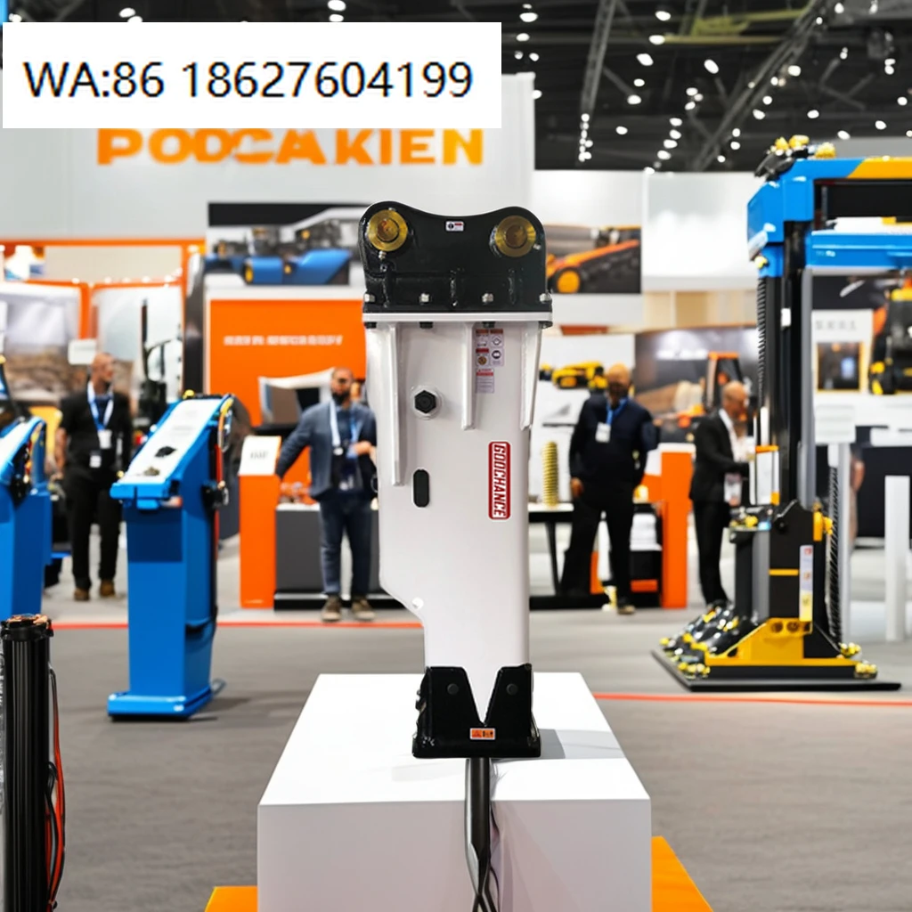 140mm Chisel Korean Multi Color Available SB81 Box Type  Hydraulic Rock Road Stone Hammer Breaker