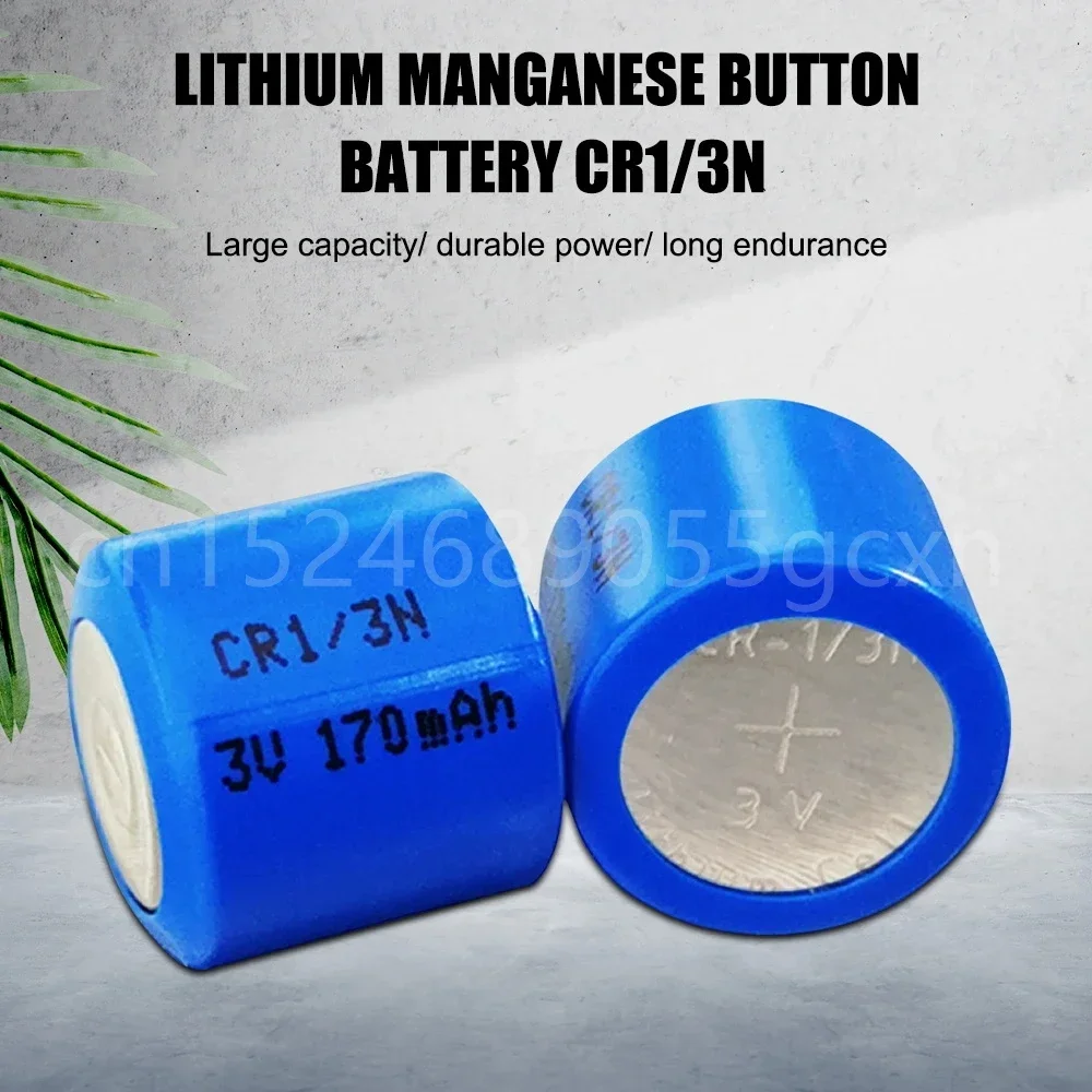 Cellules au lithium 3V 170mAh, bouton CR1/3N, décharge élevée, courant élevé, batterie M6 M7, DL-1/3N, CR13N, CR1/3N, 3V 24.com, 1-5 pièces