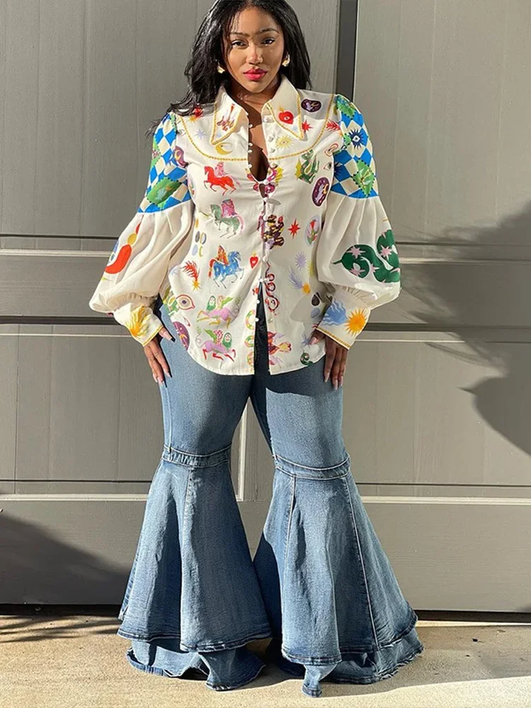 جينز نسائي عالي الخصر متوهج بجيب وسحّاب جينز ضيق للسيدات موضة 2025 كل مباراة عتيقة Y2k للربيع والصيف قيعان جرس نسائية