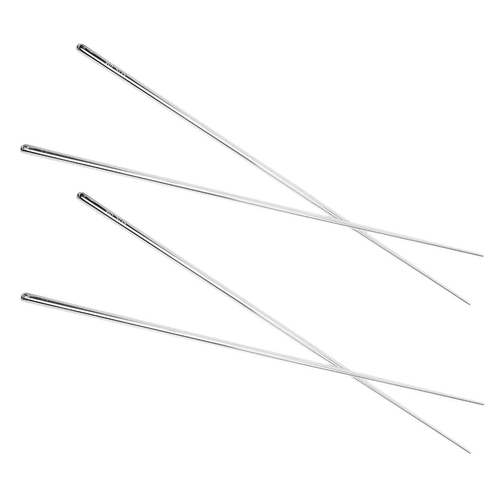 

2Pair Stainless Steel Extended Anti-Slip Cooking Chopsticks 17.71 Inch Reusable Metal Chopsticks for Frying Hot Pot Noodles