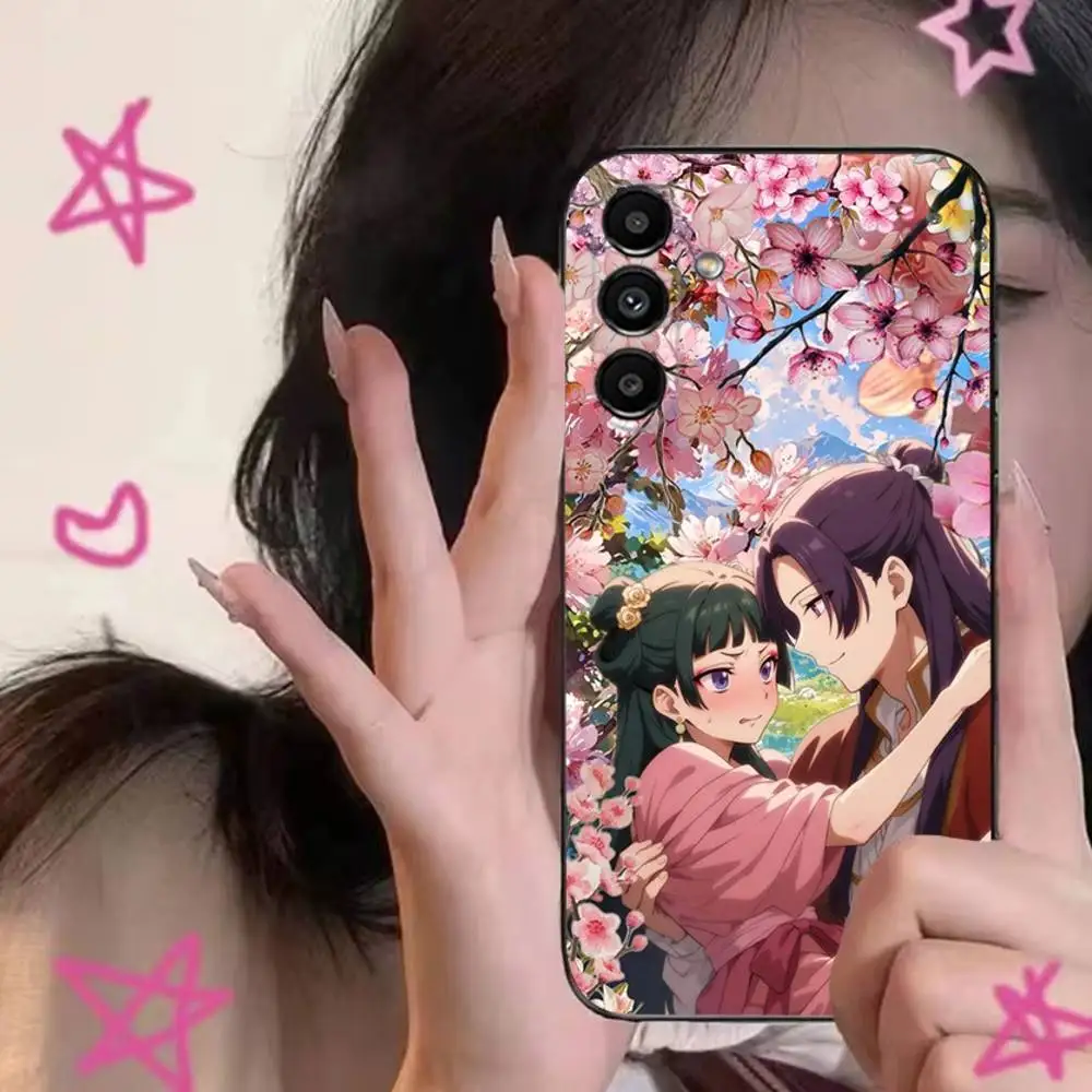 حافظة هاتف A- Apothecary D-Diarie-s لهاتف سامسونج S24,S21,S22,S23,S30,Ultra,S20,Plus,Fe,Lite,Note,10,9,5G غطاء ناعم أسود