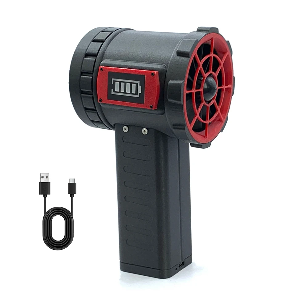 650W Car Violent Blower 64MM Handheld Turbo Jet Fan Brushless Motor Instantaneous Thrust 1kg-1.4kg/s 240km/h Powerful Air Duster