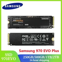 SAMSUNG 970 EVO Plus SSD M2 Nvme unidad interna de estado sólido 250GB 500GB MLC M.2 2280 PCIe 3,0x4 disco duro HDD para ordenador portátil de escritorio