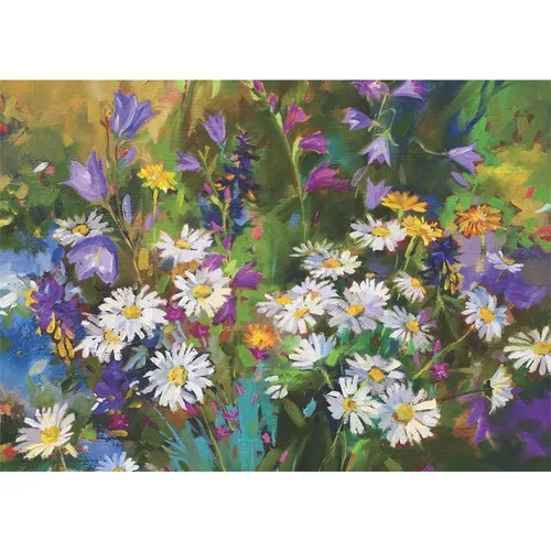 Sharp Color 1000 Piece Jigsaw Puzzle Daisy Field 260399